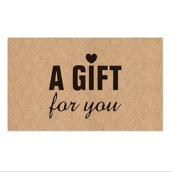 50PC kraft, free gift, business card - Picture 1 of 1